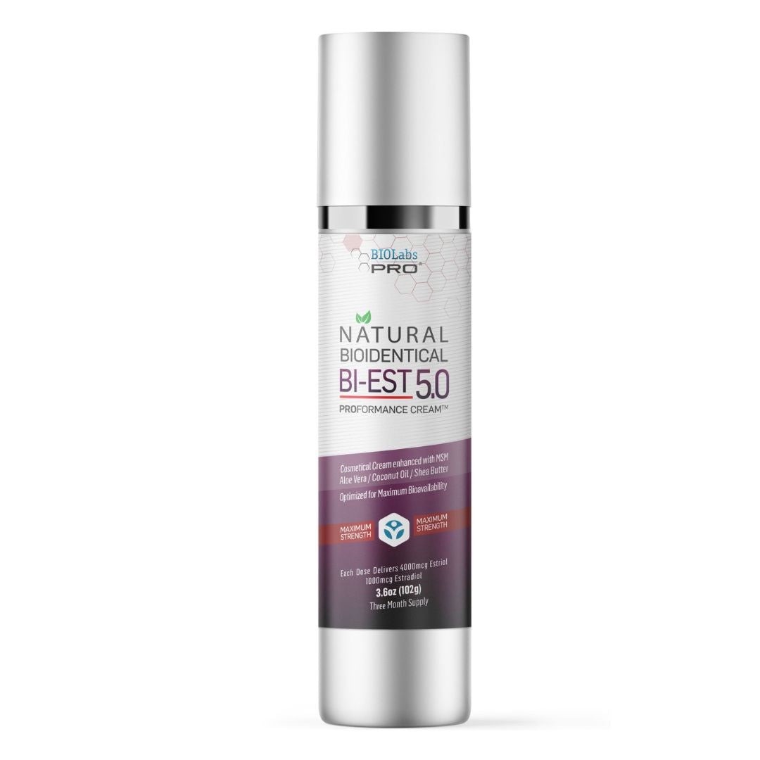 BIOLabs PRO® Natural BioIdentical BI-EST 5.0 Exp 04/27 3 oz/85g *SEALED*