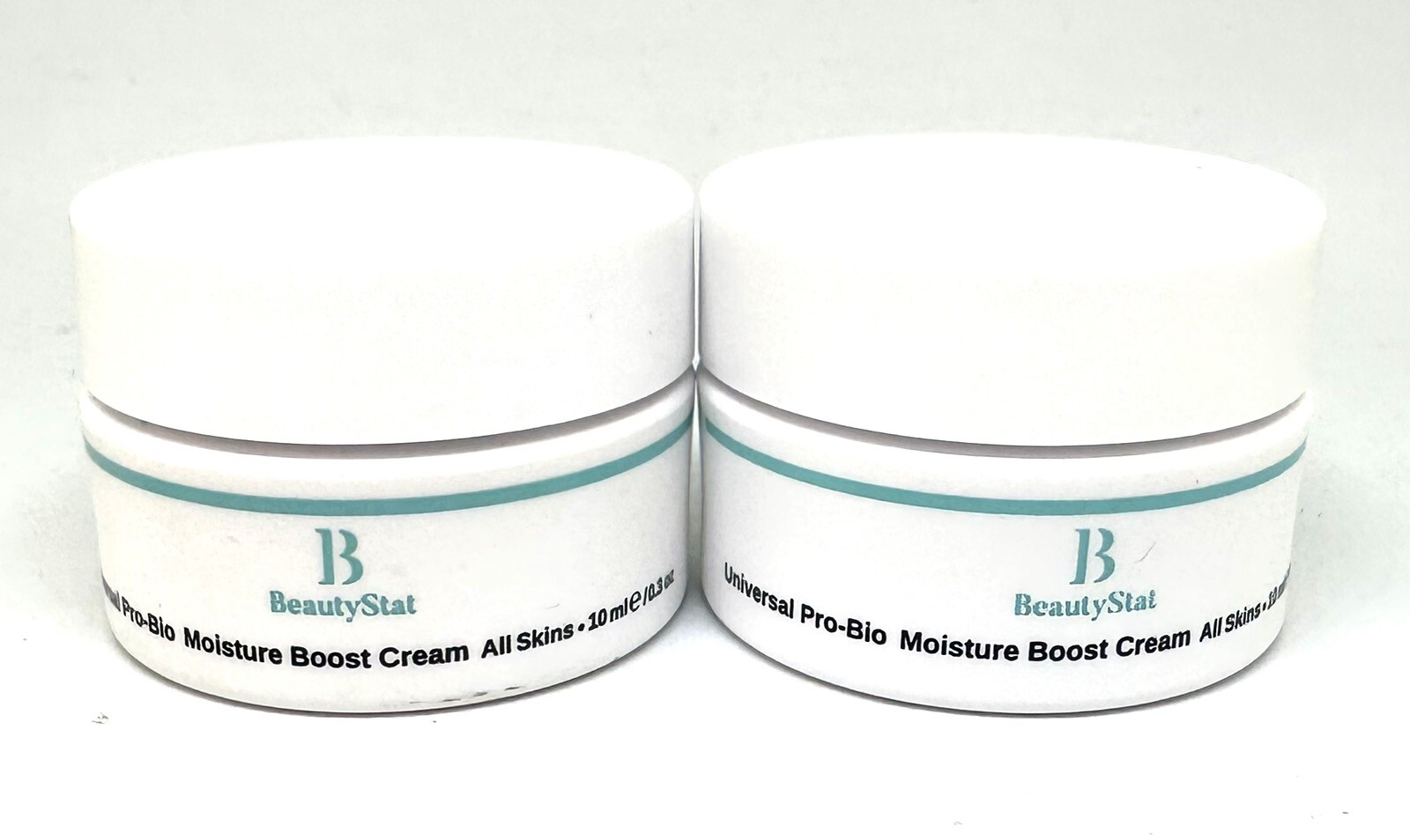 2 X Beauty Stat Universal Pro-Bio Moisture Boost Cream Travel MINI 0.3 oz 10ml