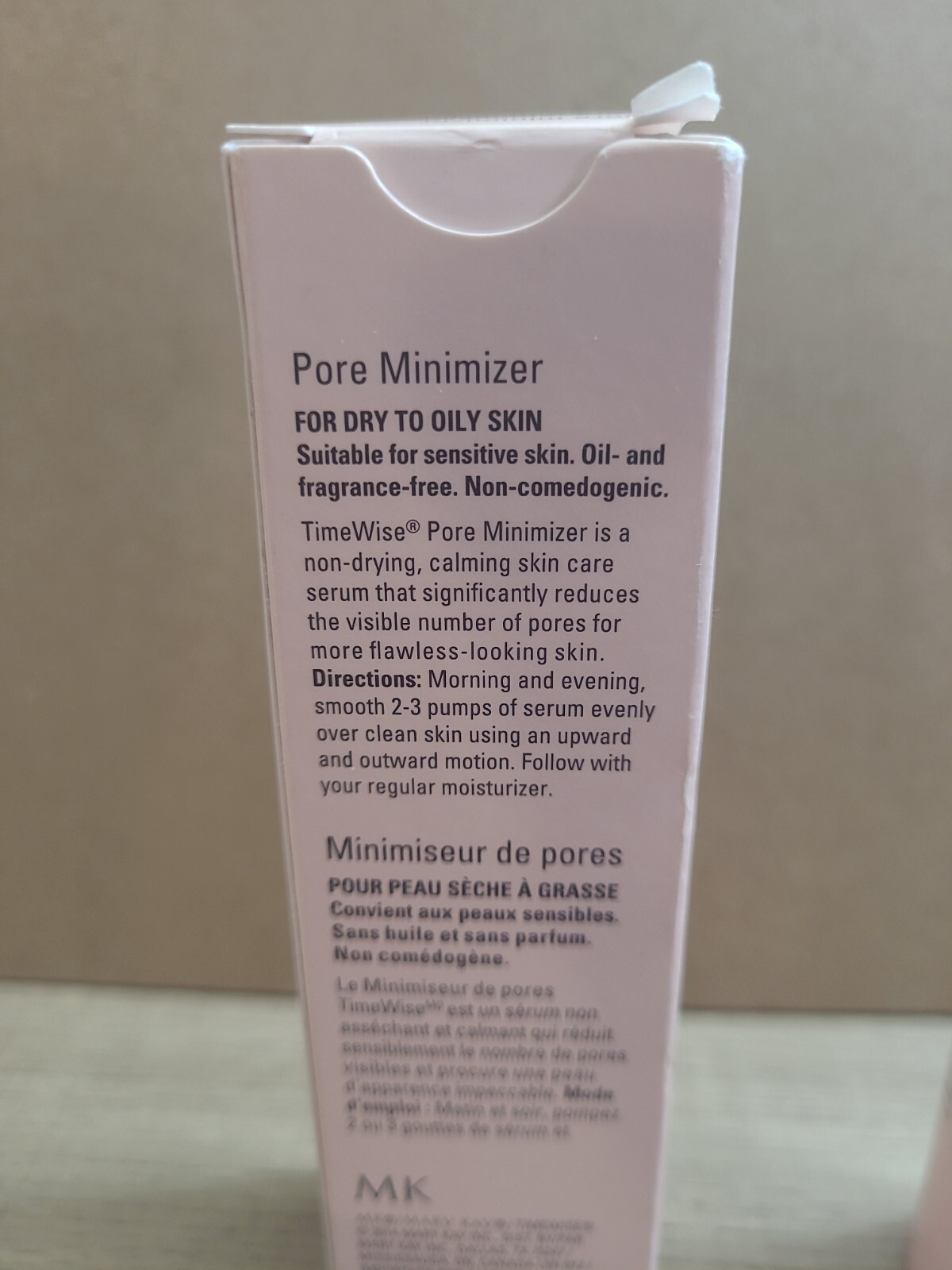 Mary Kay Timewise PoreMinimizer 1 FL Oz for dry to oily skin and sensitive is ok