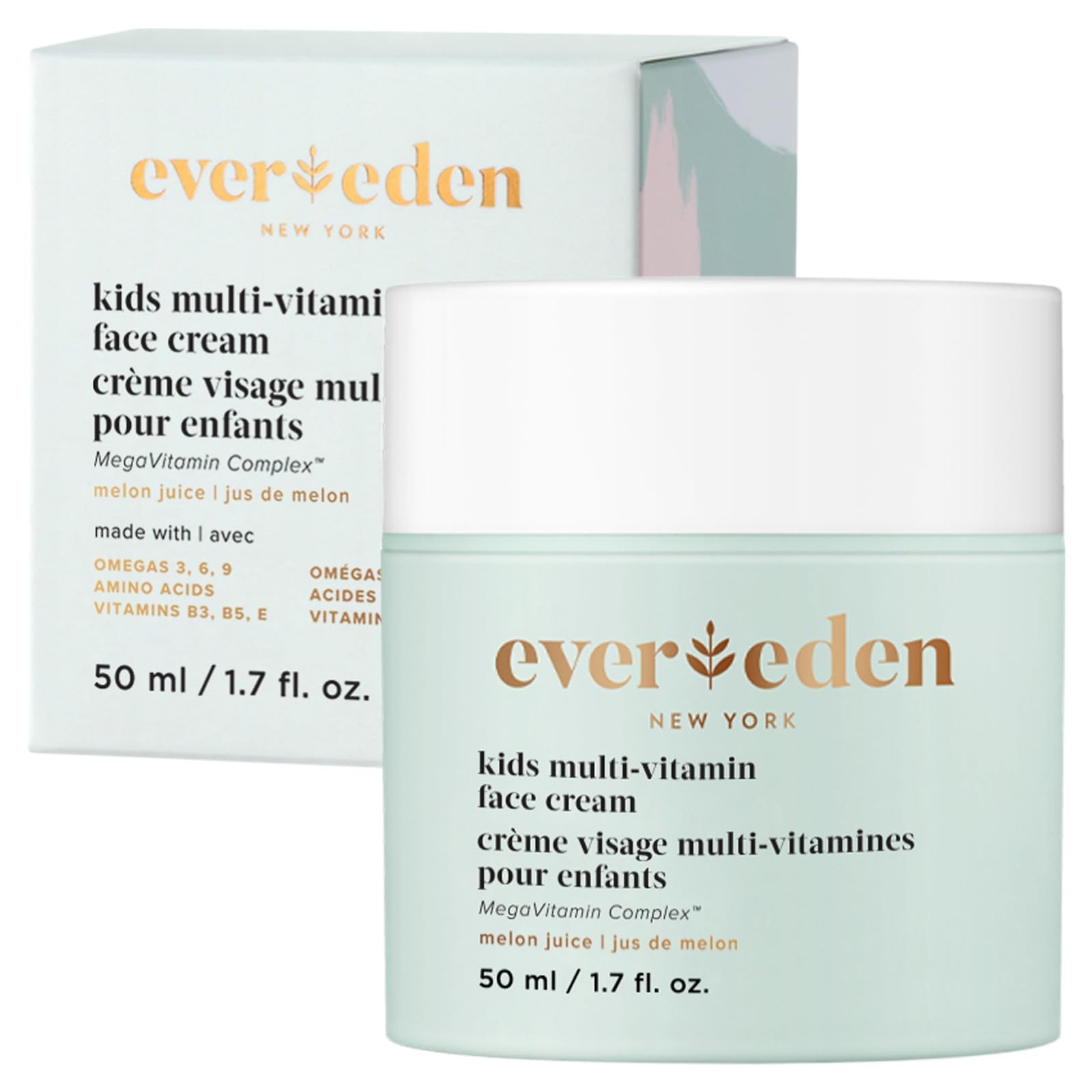 Kids Face Cream: Melon Juice, 1.7 oz. | Face Lotion | Clean and Non-Toxic Fac…