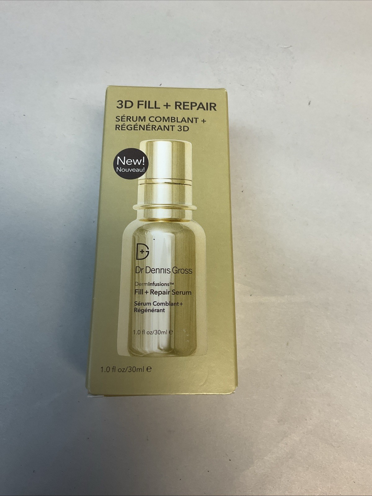 Dr Dennis Gross DermInfusions 3D Visible Fill + Repair Skin Serum 1 Oz