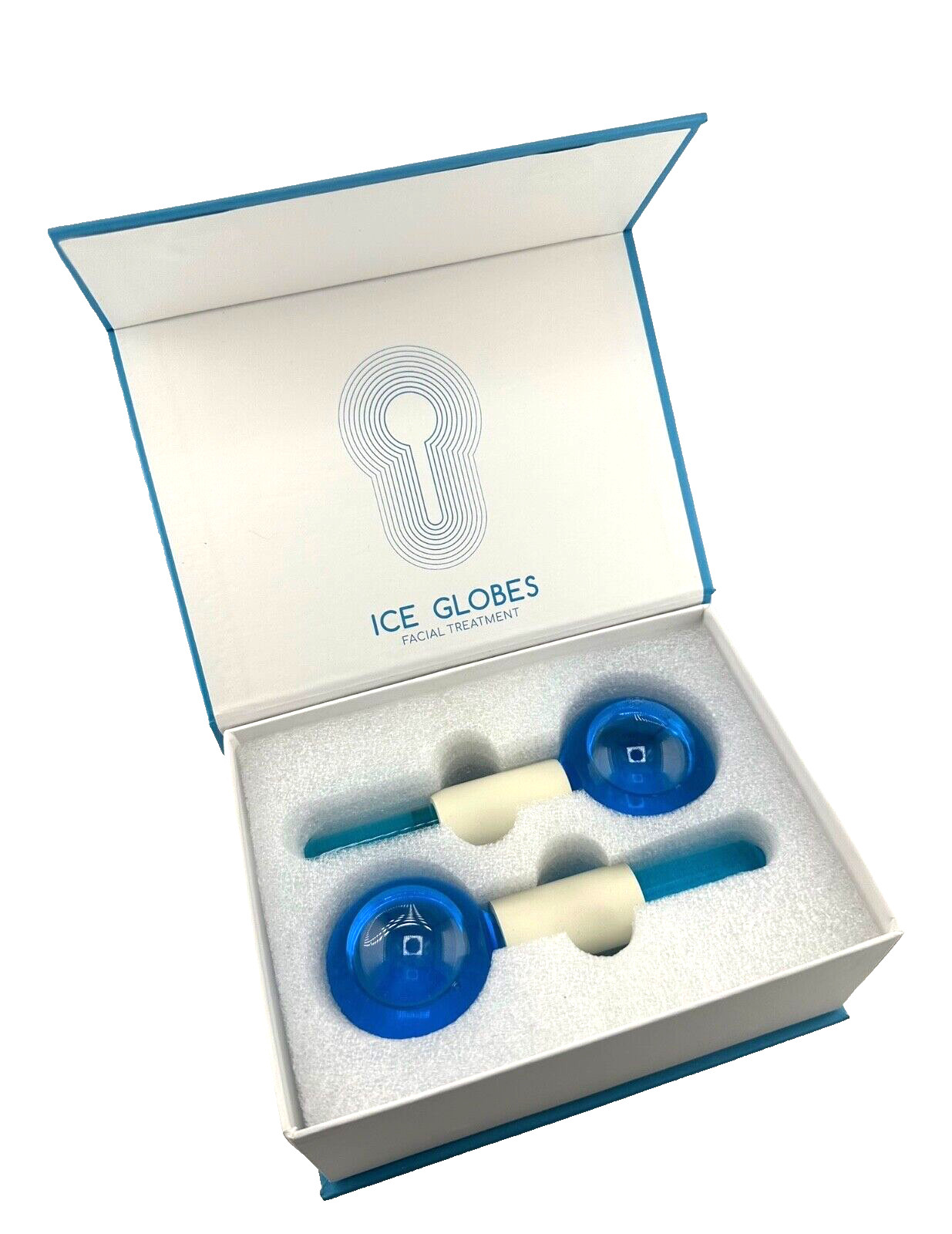 YAYU Ice Globes Facial Treatment – Reduce Puffiness & Headaches in Blue – 1 Set