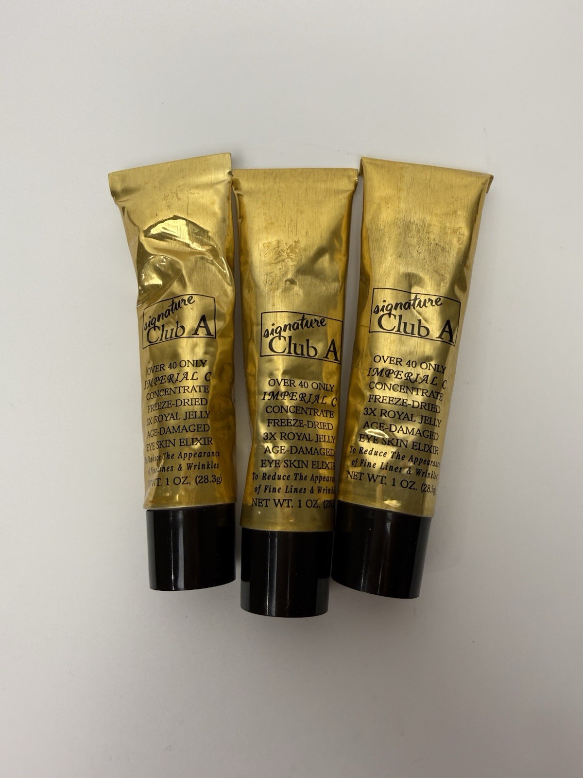 3x Signature Club A Imperial C Freeze-Dried 3X Royal Jelly Eye Skin Elixir 1oz