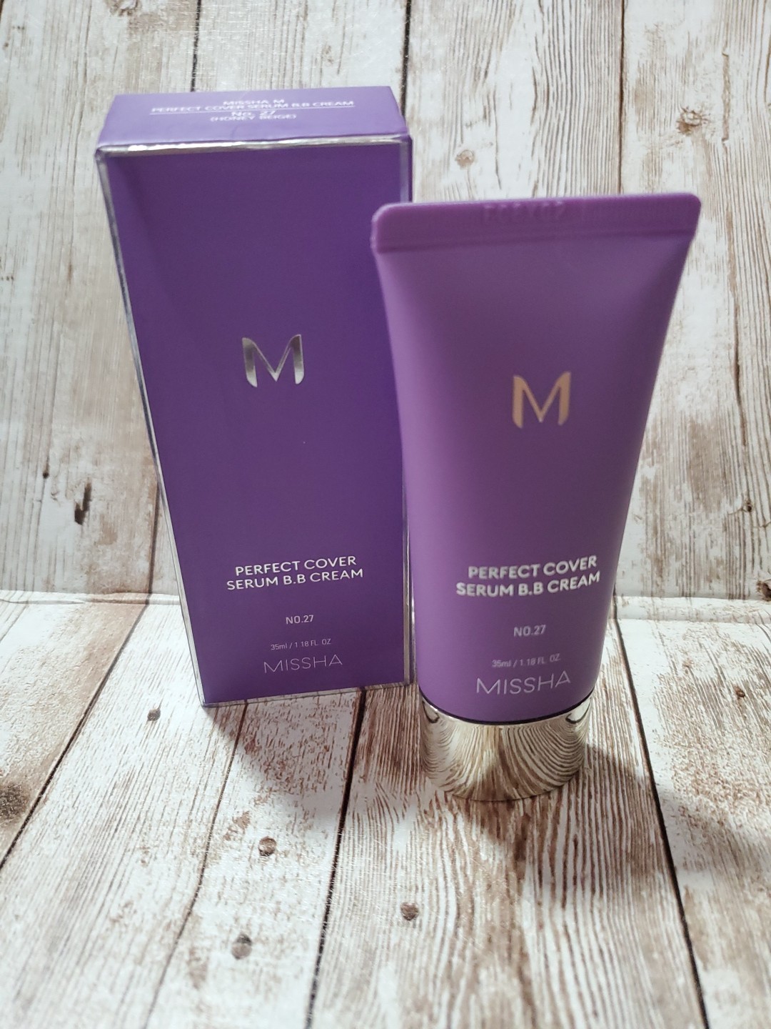 Perfect Cover Serum B.B Cream, No. 27 Honey Beige, 1.18 fl oz (35 ml)