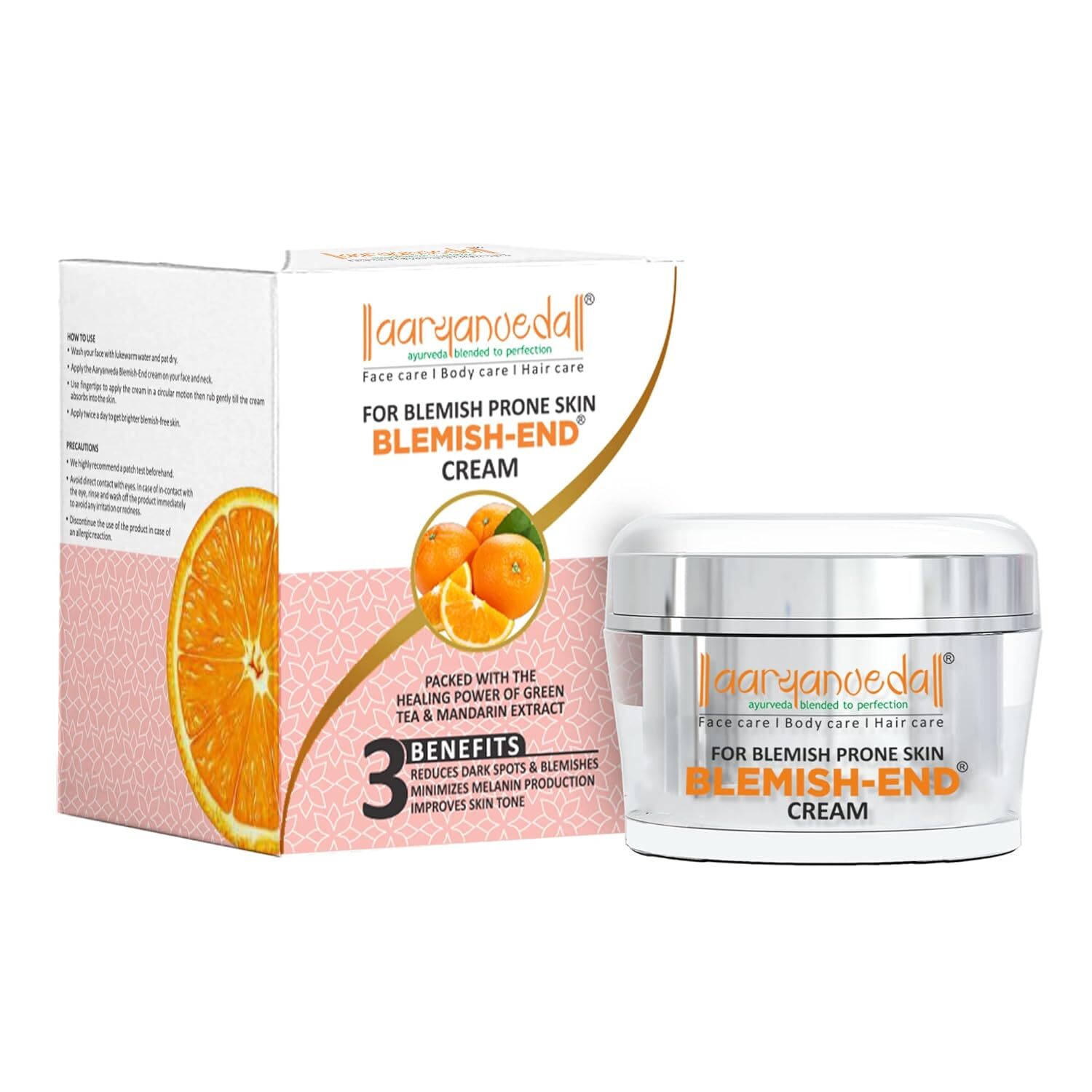 Aryanveda Anti Blemish and Pigmentation Face Cream For Anti-Ageing. 50 gm