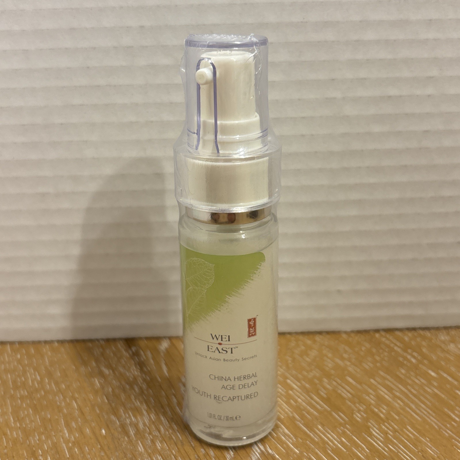 Wei East China Herbal Age Delay Youth Recaptured Serum 1oz New Sealed