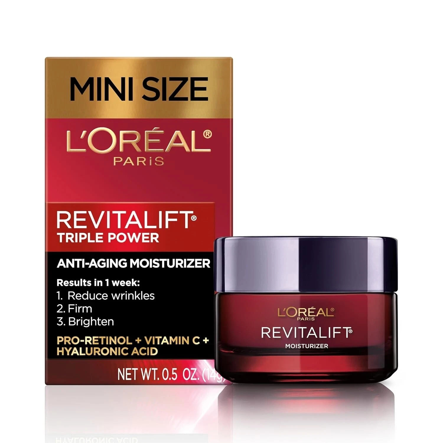 L’Oreal Paris Revitalift Triple Power Anti-Aging Face Moisturizer, Pro Retinol,