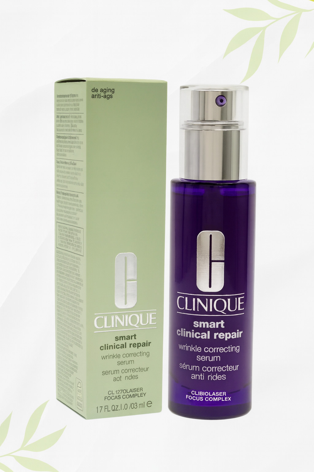 Clinique Smart Clinical Repair Wrinkle Correcting Serum 1.7oz Full Size NEW