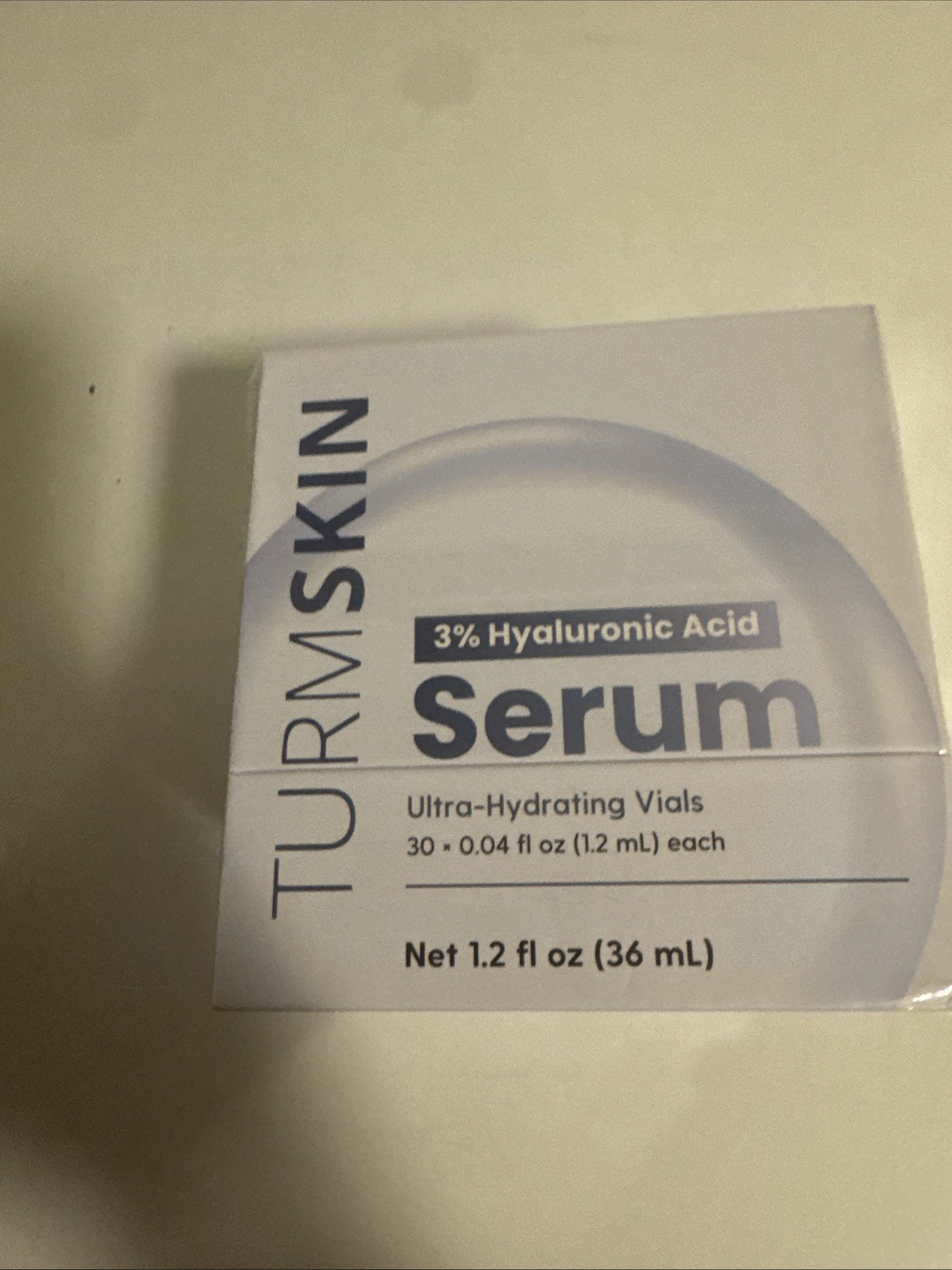 {E} Turmskin 3% Hyaluronic Acid Serum 30 Vials Ultra Hydrating SEALED