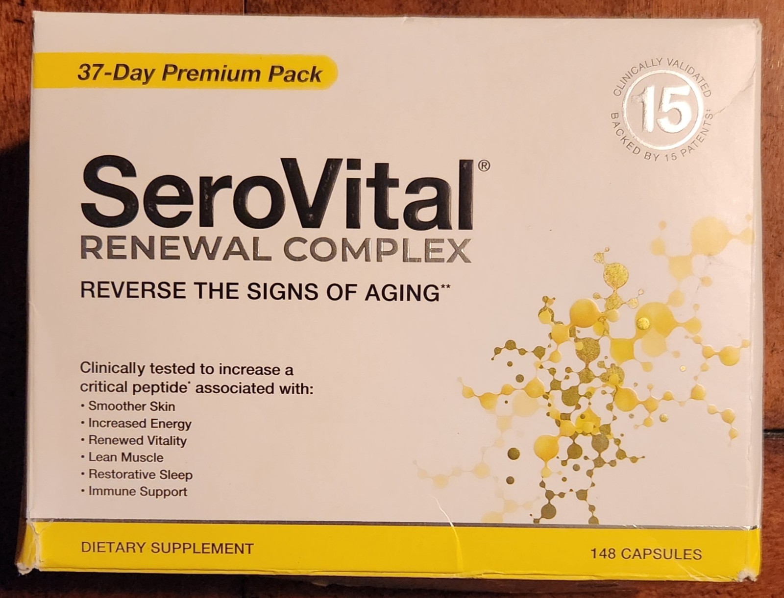 SeroVital – Reverse The Signs Of Aging – 28 Capsule / 7 Day Supply – Trial