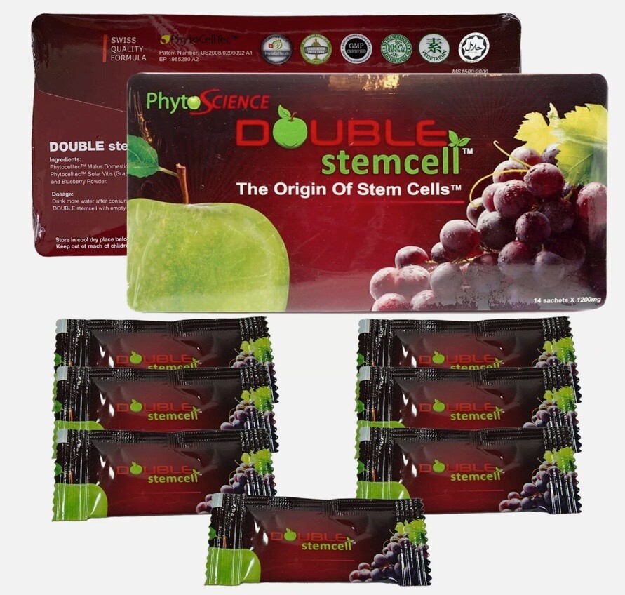 2 pcks Phytoscience Double Stem Cell Anti Aging Supplement – Free Shipping!