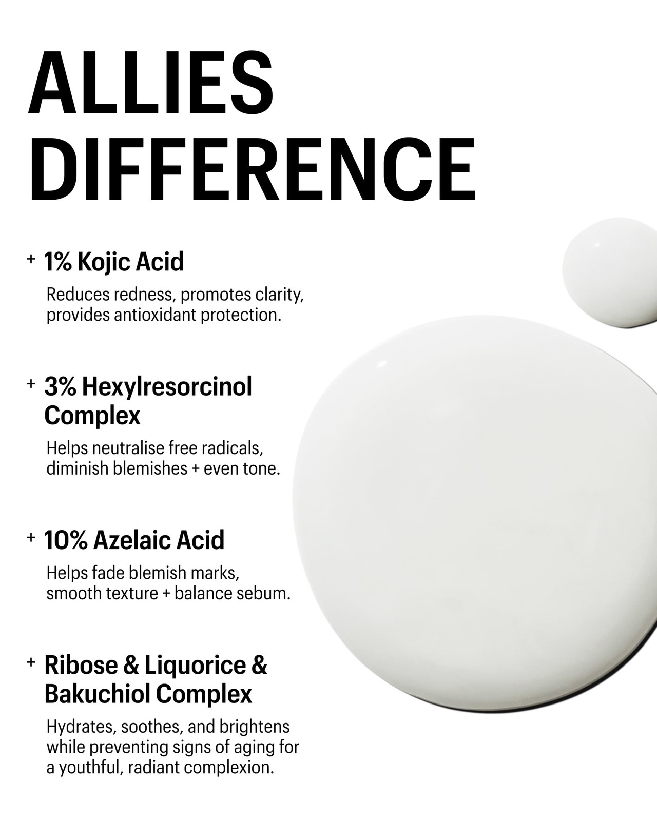 Allies of Skin Azelaic Kojic Clarifying Face Serum | Clinically Proven for A…