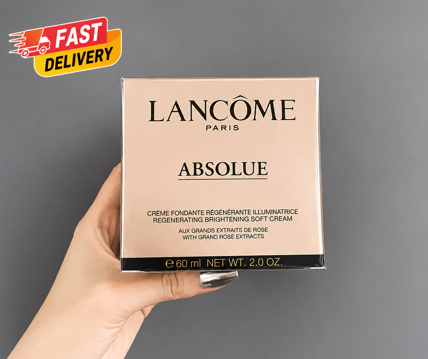 Lancome Absolue Regenerating Soft Cream With Grand Rose Extract (60mL / 2oz) NEW