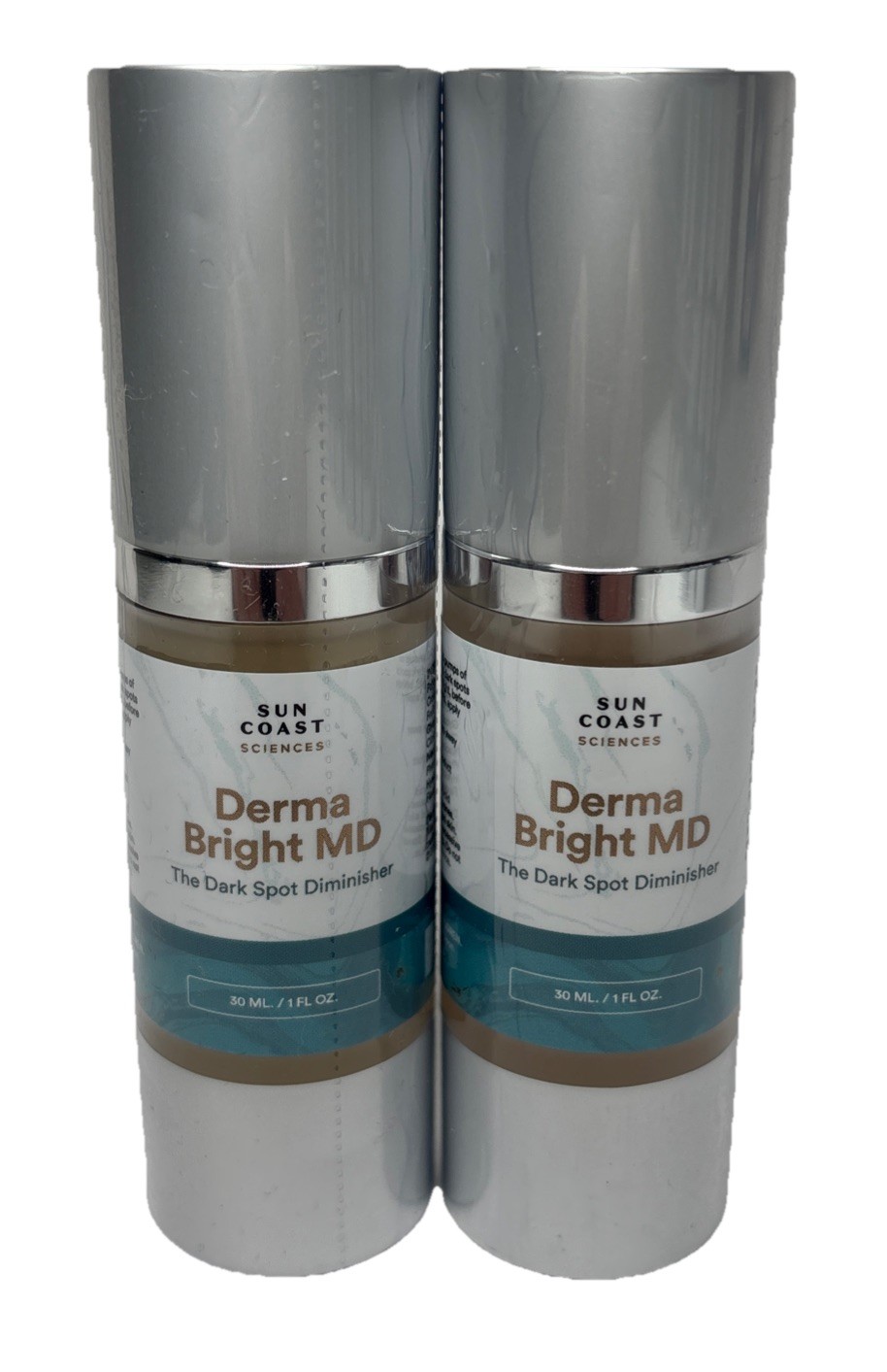 2X Sun Coast Sciences DERMA BRIGHT MD 1 fl.oz./30ml New • Factory Sealed