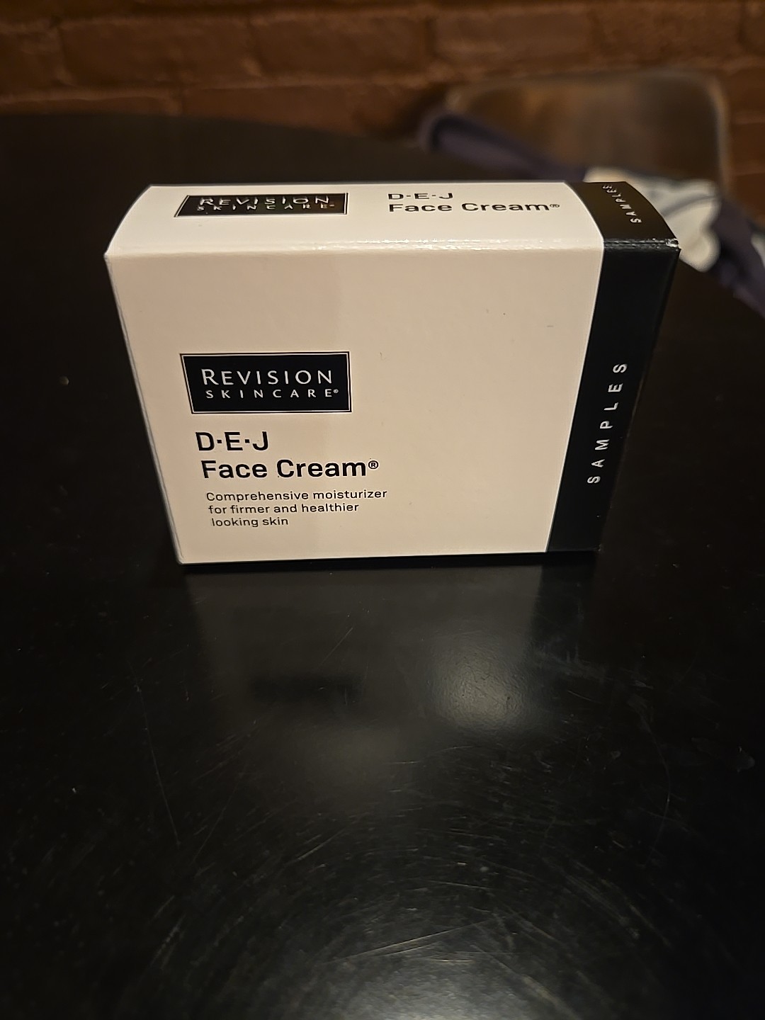 Revision DEJ Face Cream – samples 12 tube. NEW IN BOX.