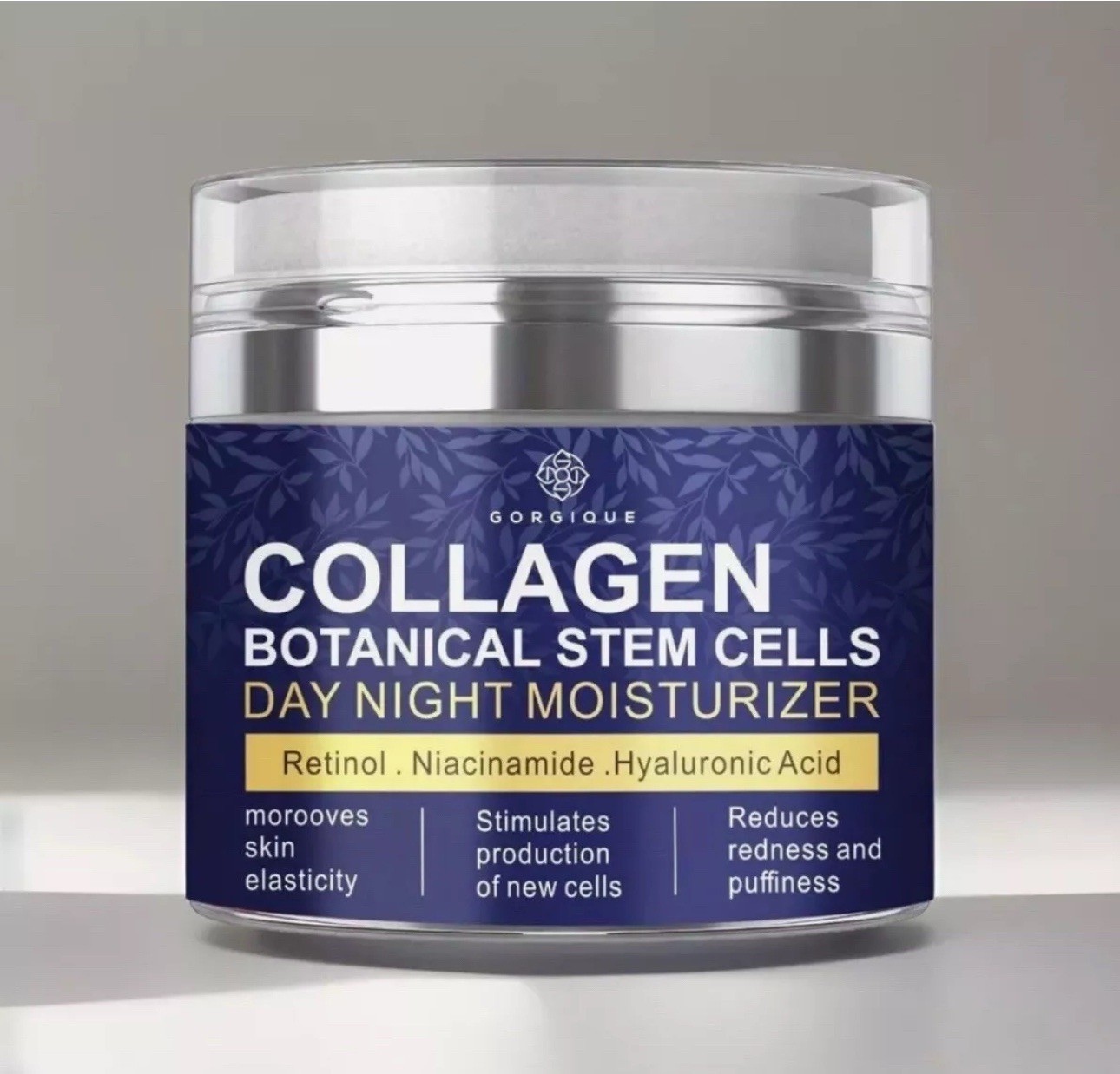 2-Pack Collagen Face Cream – 1.7oz Each – Anti-Aging with Botanical Stem Cells