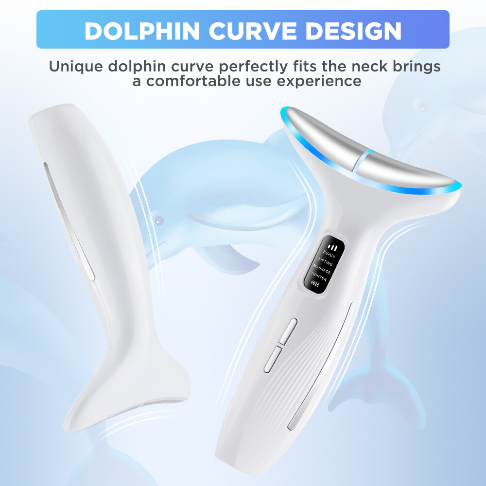 Neck Face Lifting Massager Anti-Wrinkle Skin Tightening Device Facial Beauty
