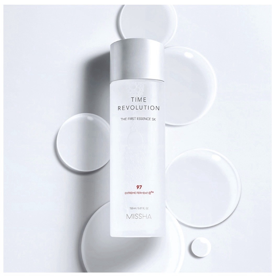 Missha First Essence Toner 5.07 fl oz and Night Repair Ampoule Cream 1.69 fl oz