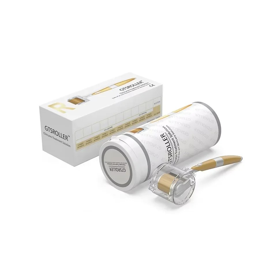 ZGTS (192 Pins) Titanium Derma Roller Microneedle 0.25-3.0mm For Face Body Scars