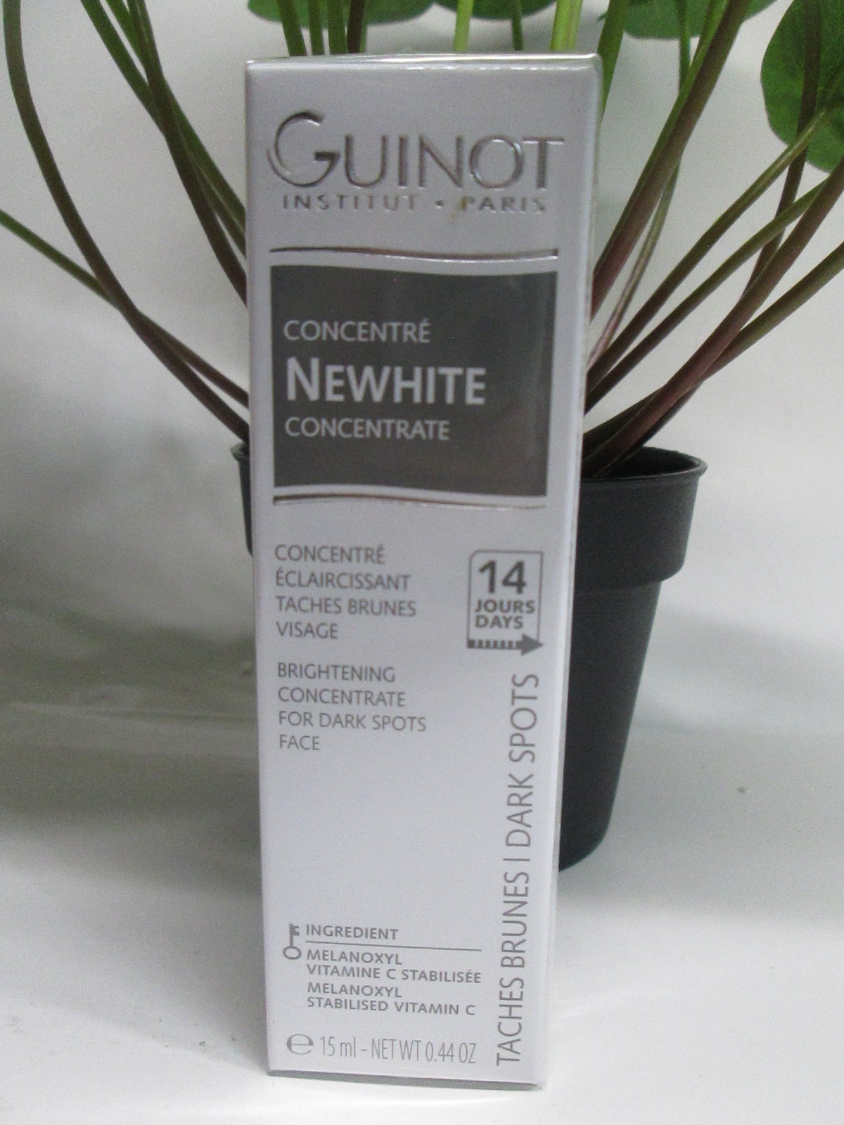 GUINOT NEWHITE concentrate brightening for dark spots face 15ml/0.44oz NEW