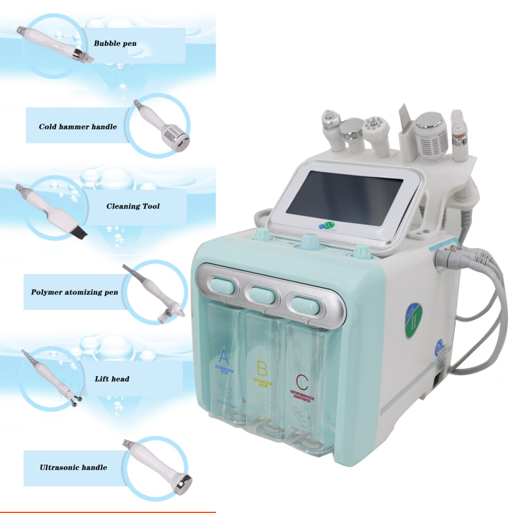 6 in 1A Newly Upgraded Face Care Machine Face Skin Spa Oxygen Beauty Machine
