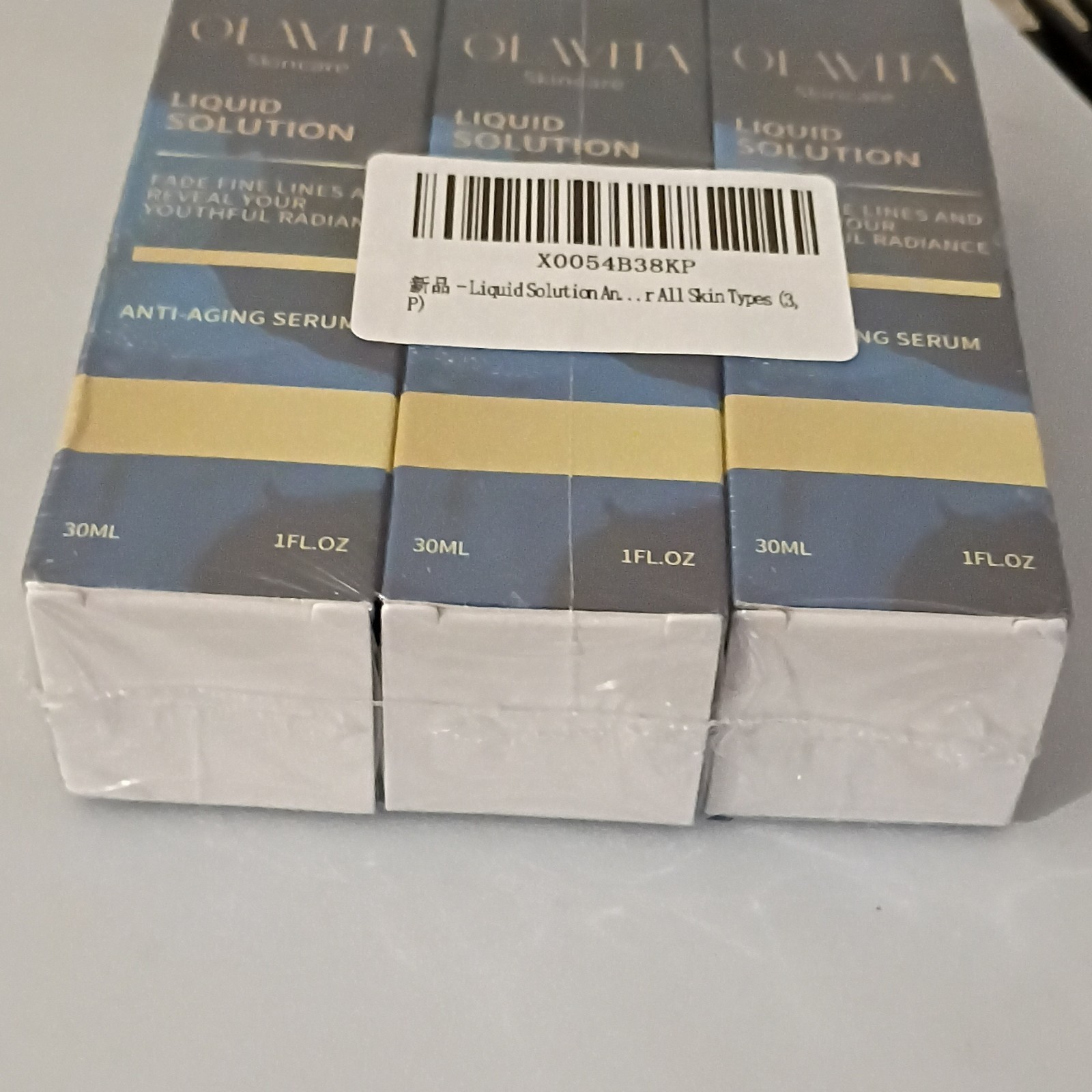 OLAVITA Liquid Solution Anti-Aging Serum Face Acetyl Hexapeptide-1 1 fl oz
