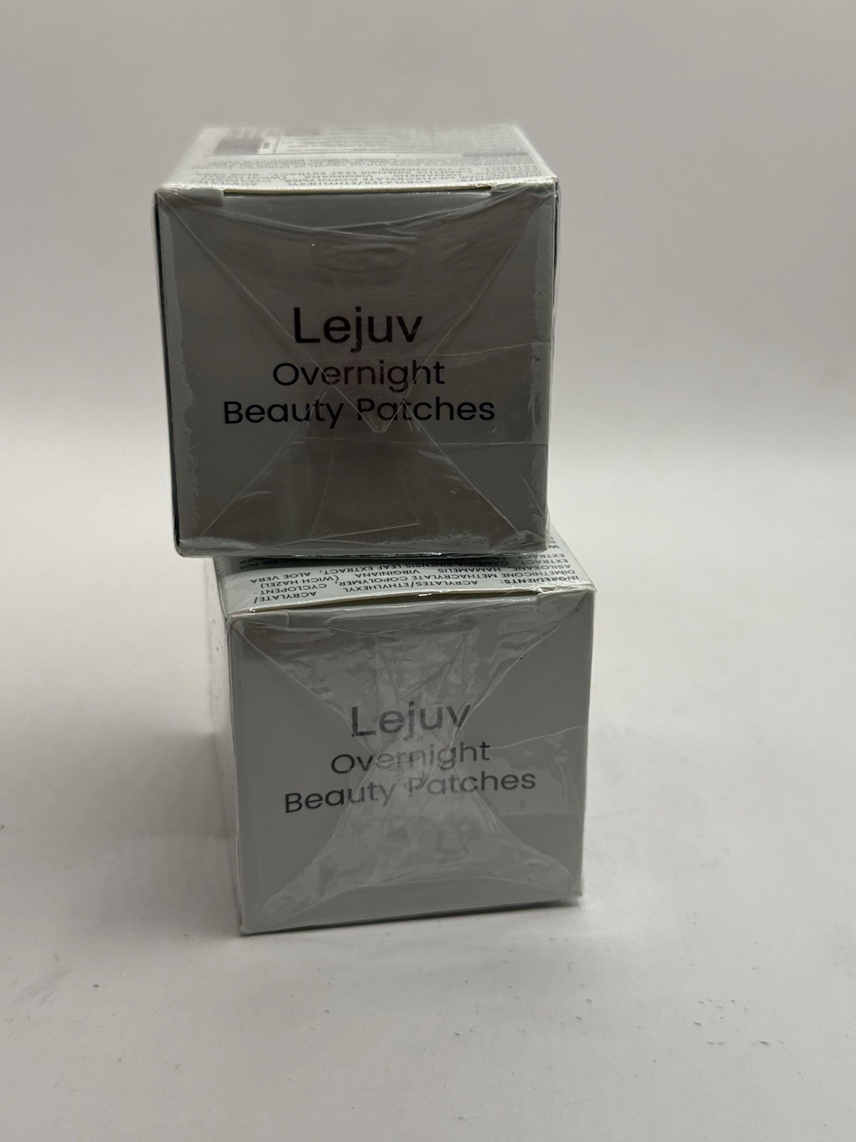 2x Lejuv Overnight Beauty Patches 4.7ft Roll Each Box ( 2 New Sealed Boxes )