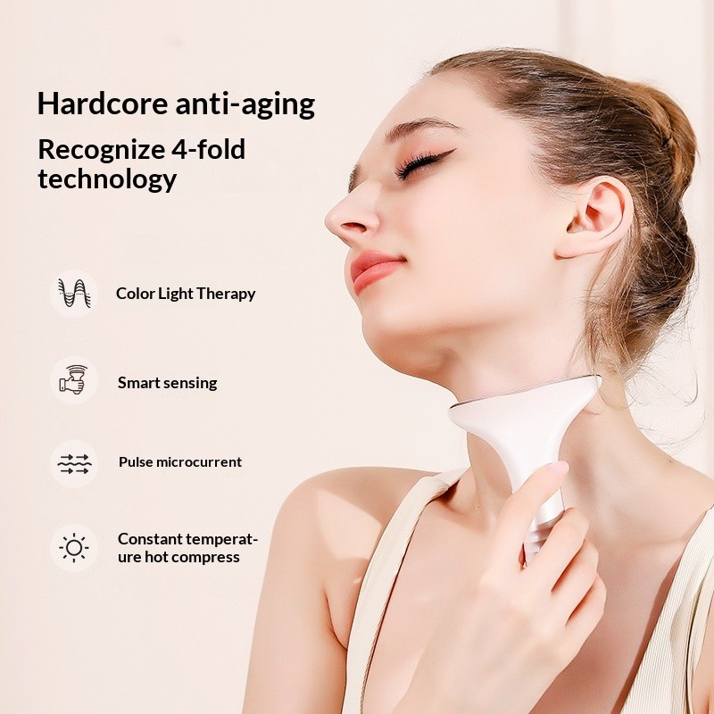 Smart Color Changing Light Neck Firming Device Designed For Lifting And Tighteni