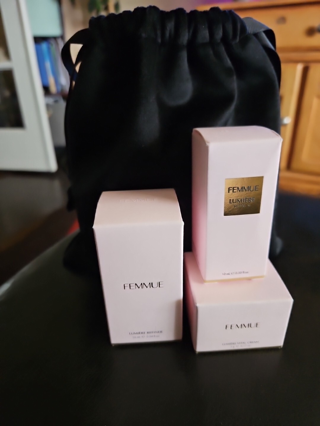 Femmue Holiday Trio Set. See Description For Items Included