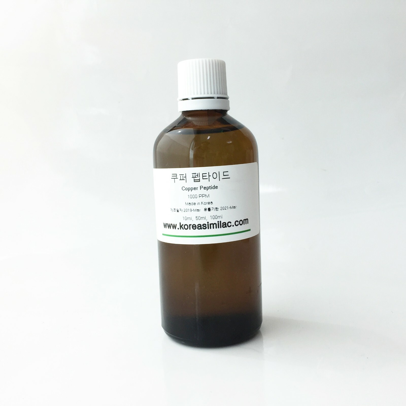 100ml COOPER PEPTIDE 1000ppm, Anti-wrinkle, Moisturizing, KOREAN ORIGIN