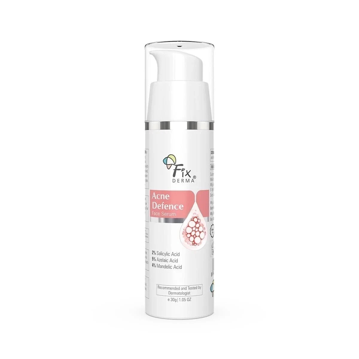 Fixderma 2% Salicylic Acid Serum for Anti Acne & Spot Treatment with 5% 30g t332