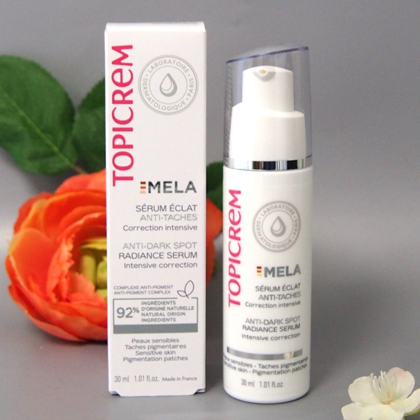 Topicrem MELA Anti Dark Spot Radiance Serum 30ml / 1oz Exp 10/2026