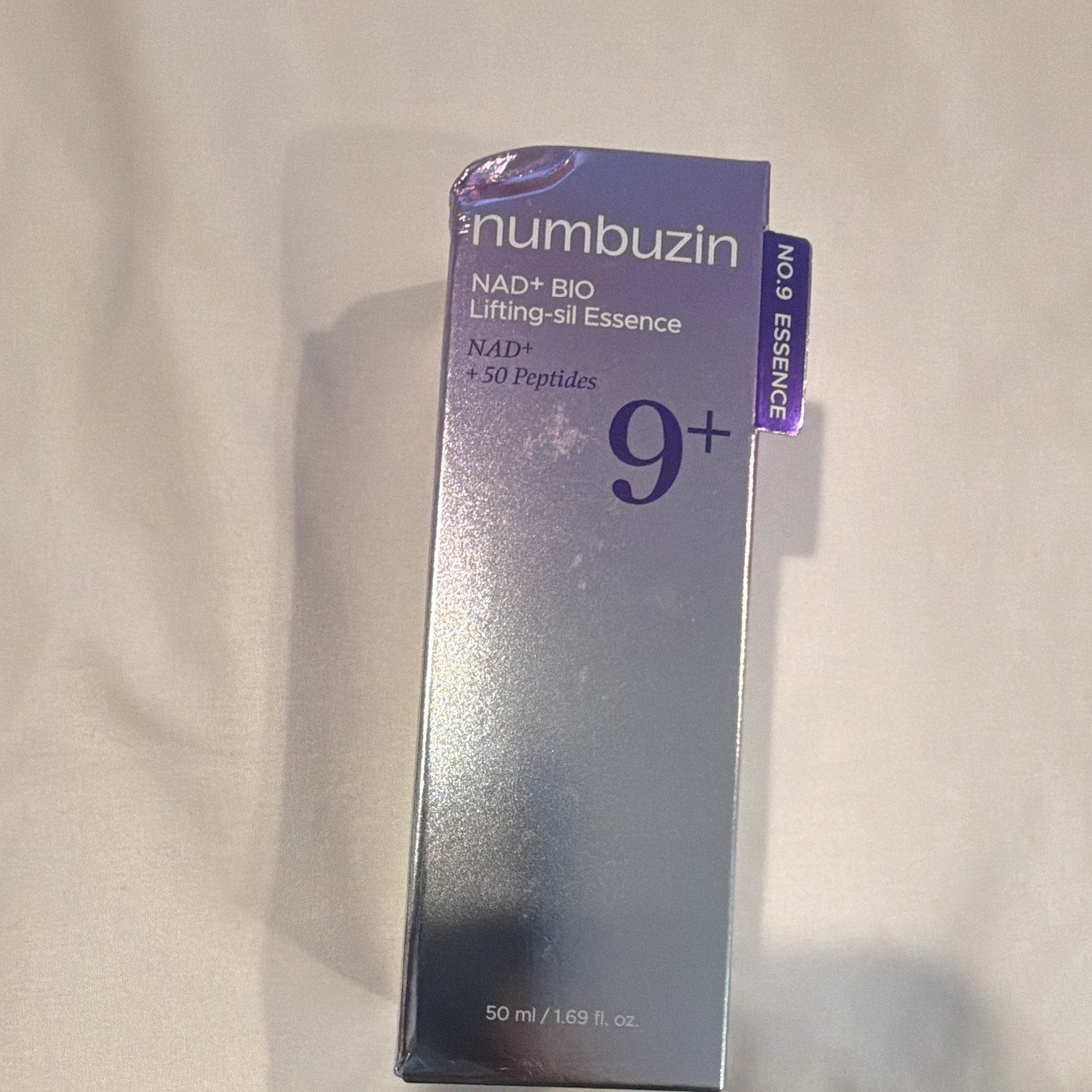 numbuzin No.9 NAD+ Peptides Lifting Essence for Face 50 ml / 1.69 fl oz