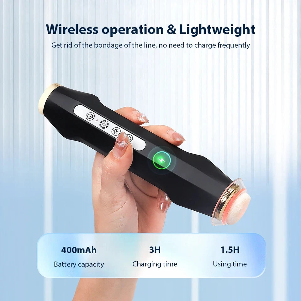 1Pcs Handheld Facial CO2 Bubble Pen Anti Aging Wrinkle Removal Device Skin Care
