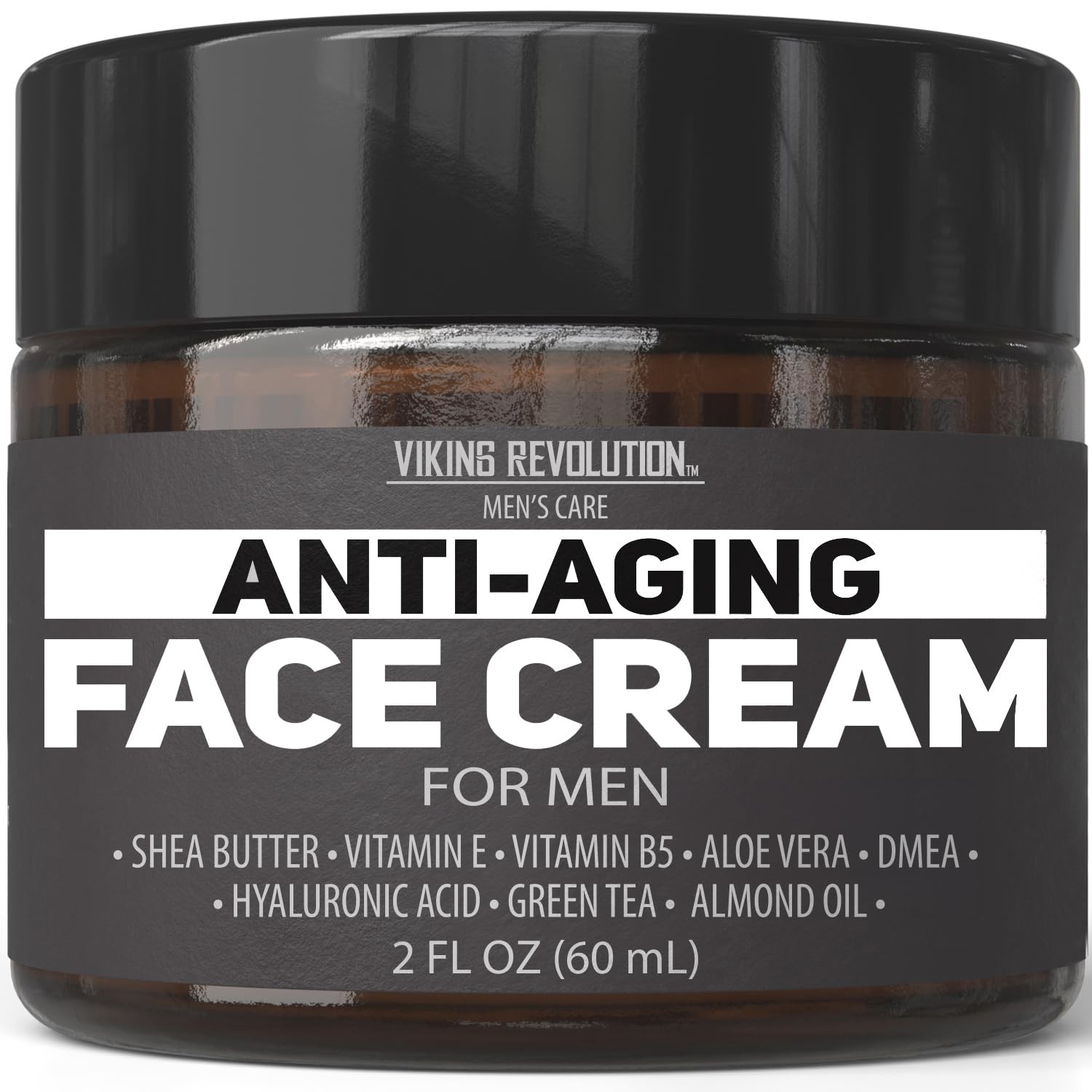 Viking Revolution Mens Anti Aging Face Cream – 2 Ounce (Pack of 1)