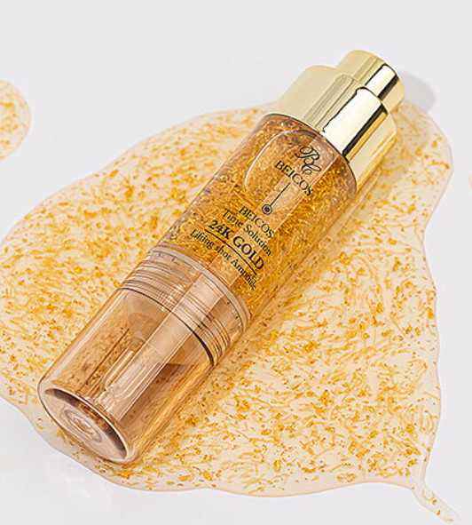 Beicos Time Solution 24K Gold Lifting Shot Ampoule 10ml Anti-Aging K-Beaut