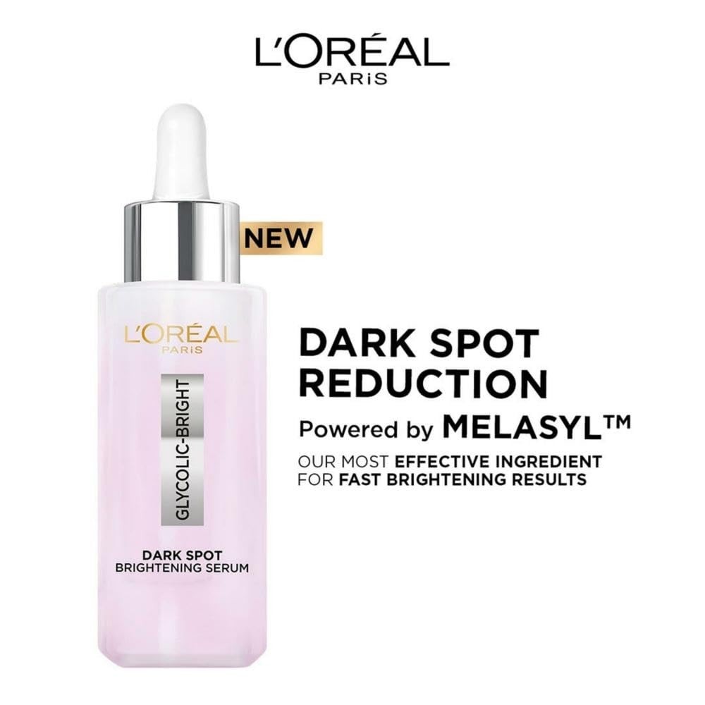 L’Oreal Paris Glycolic Bright 8% [Melasyl + Niacinamide] Face Serum 15ml