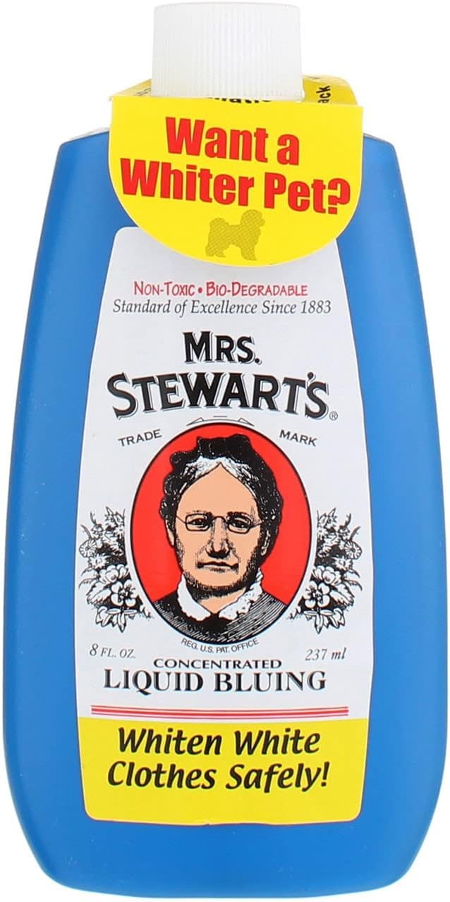 Mrs. Stewart’s Unscented Scent Laundry Whitener 8 Fl Oz (Pack of 6), No Color