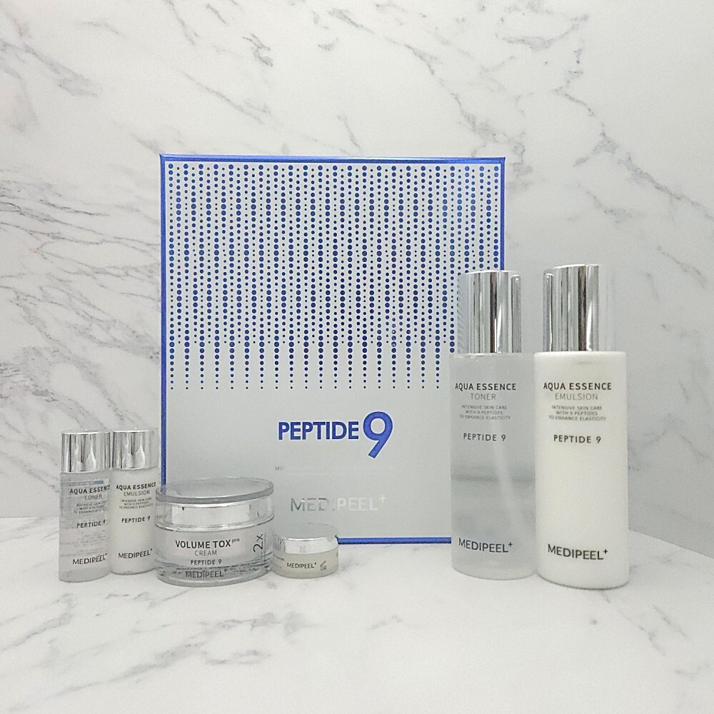 MEDI PEEL Peptide 9 Premium Skincare Set Anti-Wrinkle Elasticity 6Items K-Beauty