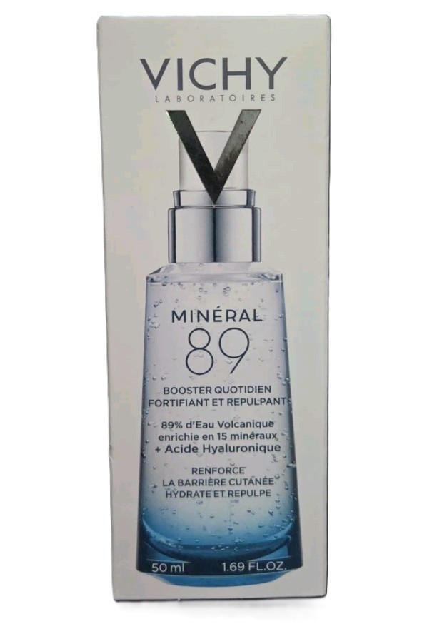 Vichy Mineral 89 Booster Fortifying & Plumping Face Serum, 1.69 oz Exp 12/2027