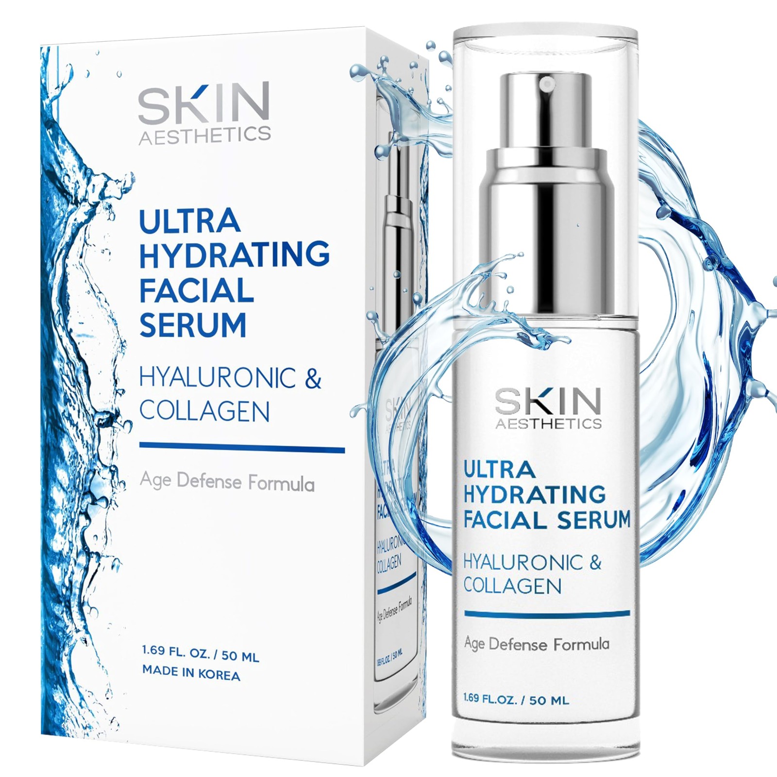 Skin Aesthetics 1.69 Fl Oz (Pack of 1), Hyaluronic Acid and Collagen