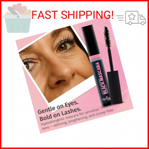 Sensitive Eyes Hypoallergenic Mascara for Mature Women – Black
