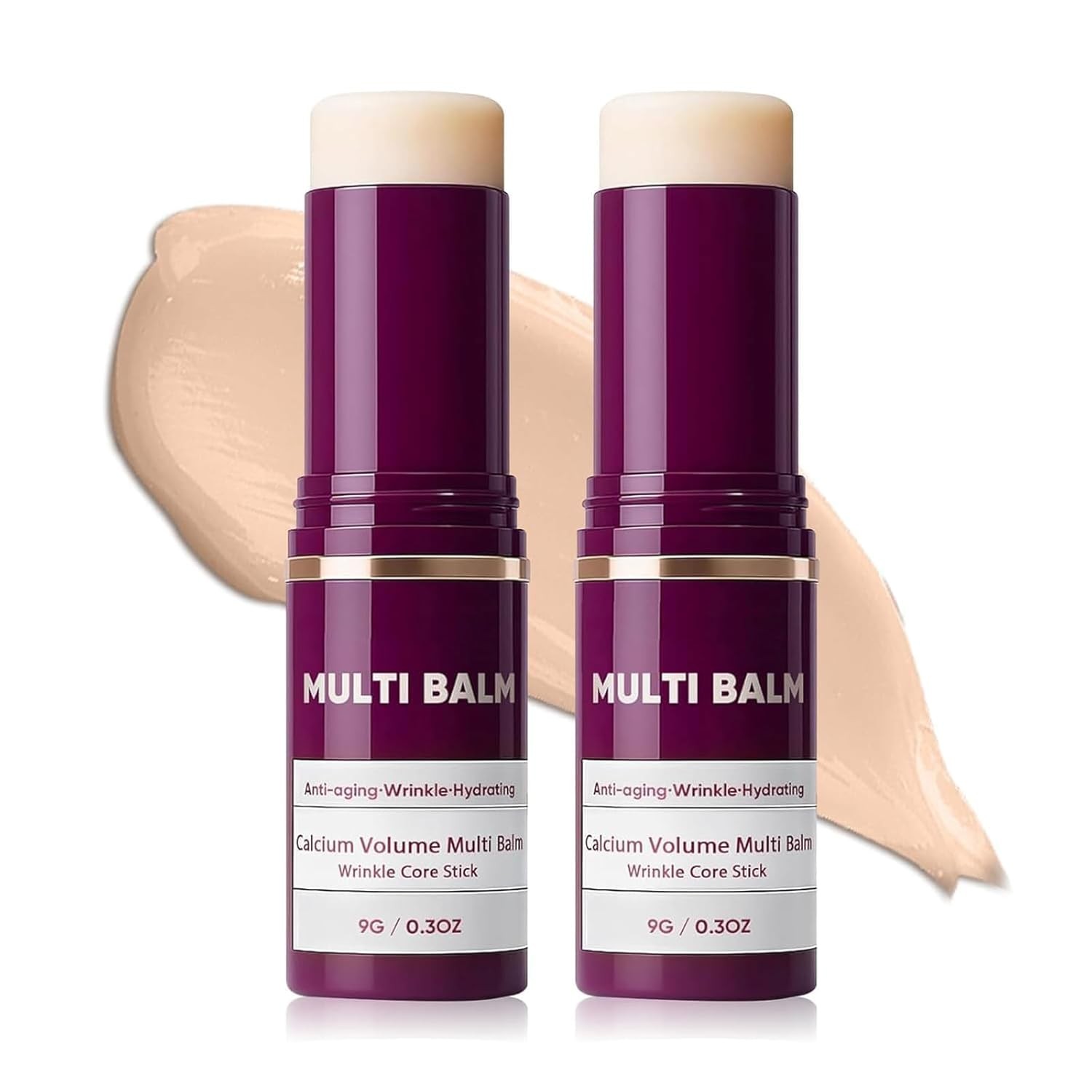 2 Pcs Calcium Multi Balm, Calcium Volume Multi Balm, Korean Collagen Moisturing
