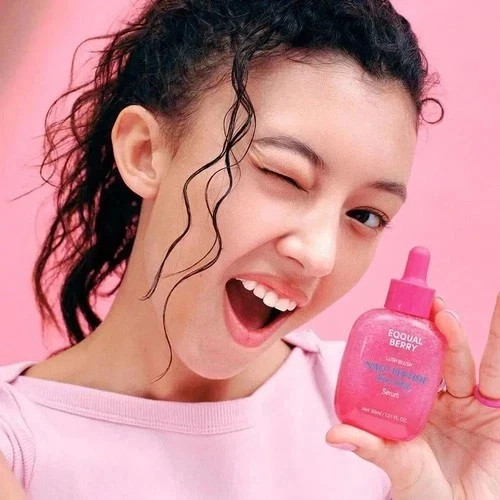 EQQUALBERRY Vitamin Illuminating Serum Bakuchiol Plumping Face Serum 30ml