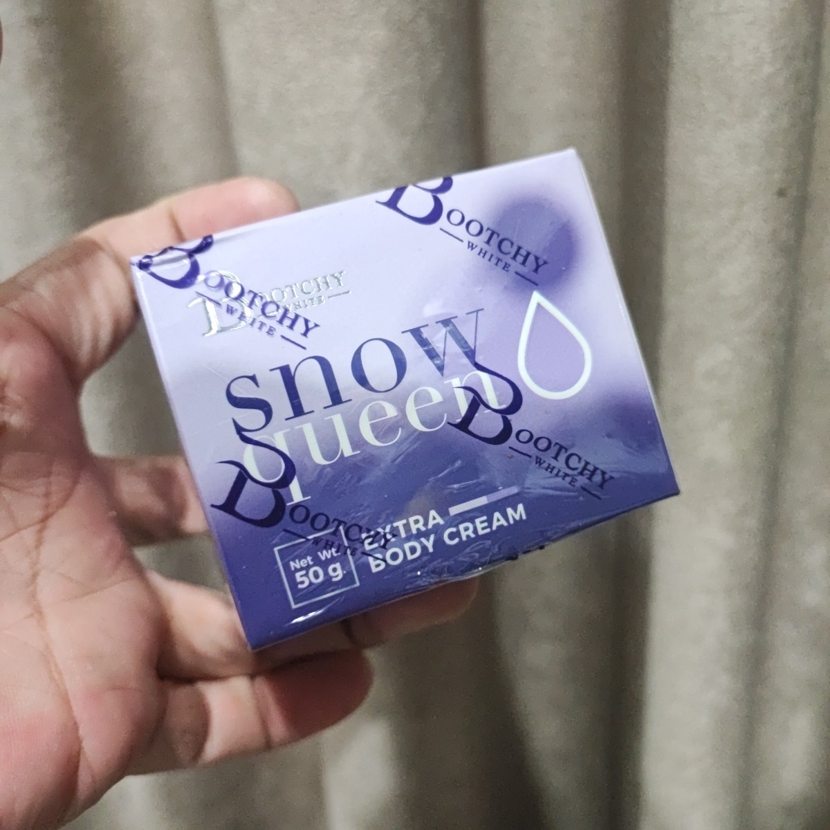 Bootchy White Snow Queen Body Cream Reduces Dark spots Brighten Skin 50g
