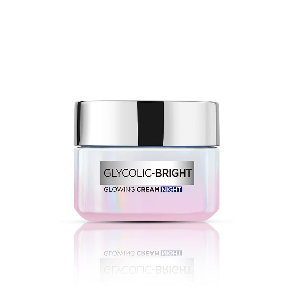 L’Oreal Paris Glycolic Bright Glowing Night Cream Minimizes Spots