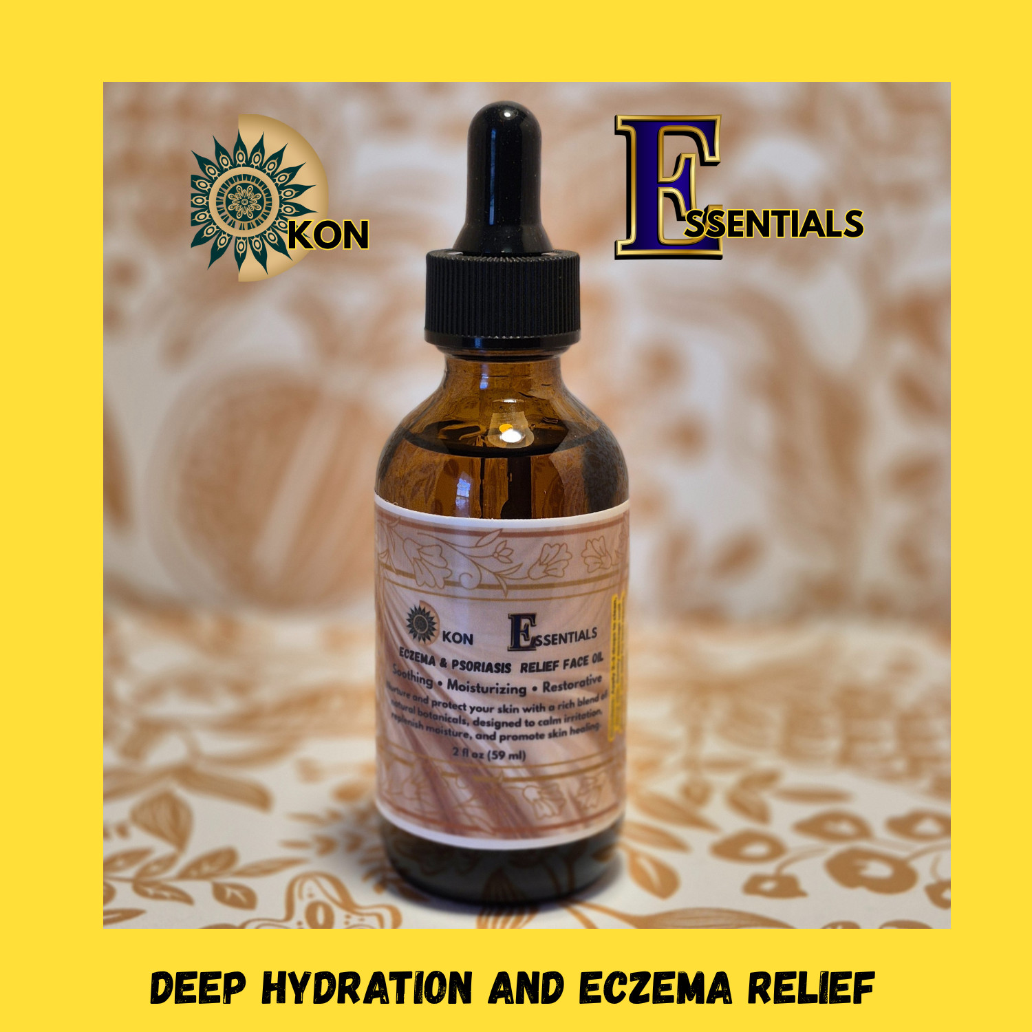 Eczema And Dry Skin Organic Face Serum – 2oz
