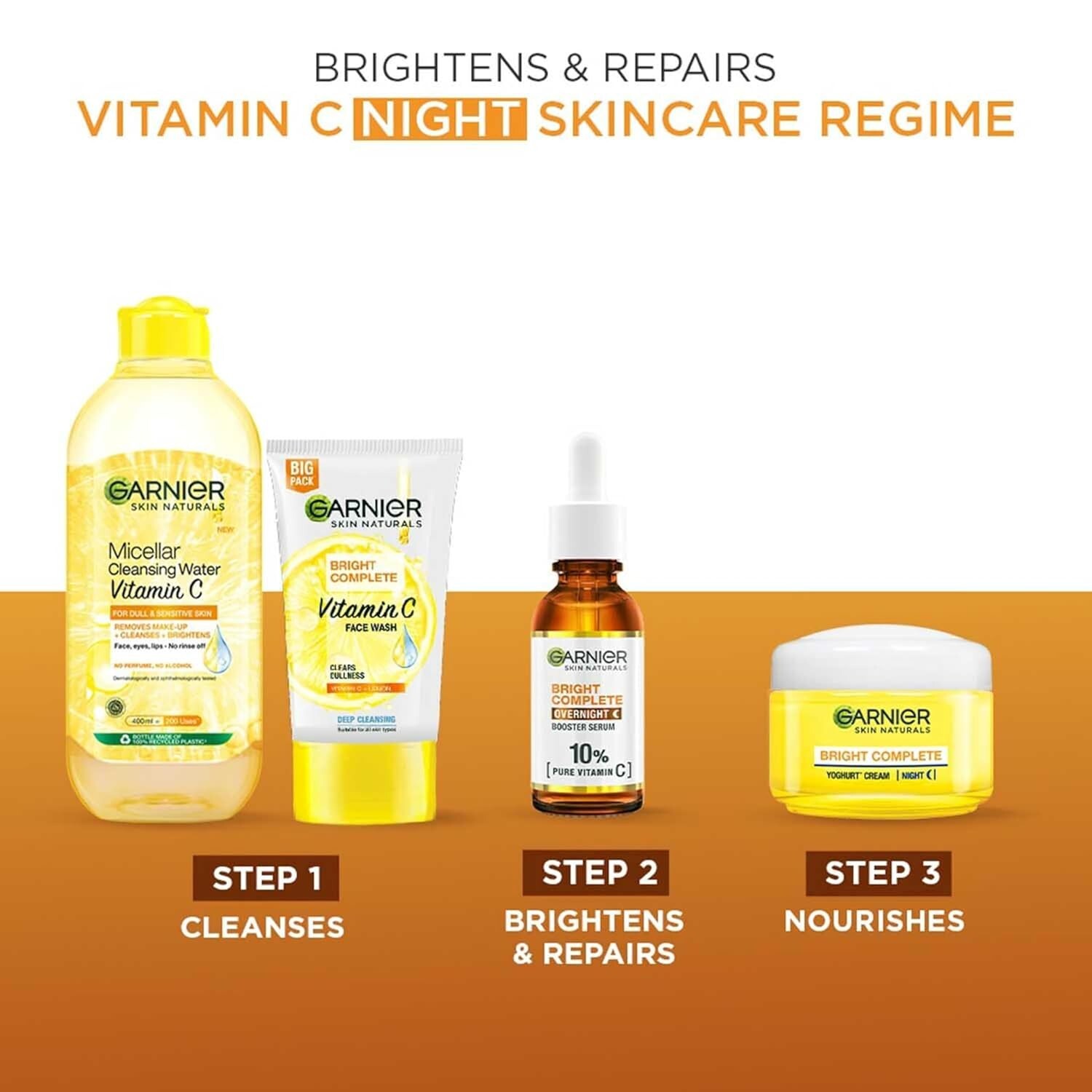 Vitamin C Face Serum Hyaluronic Acid Anti-Aging Skin Dark Spot for All Skin Type