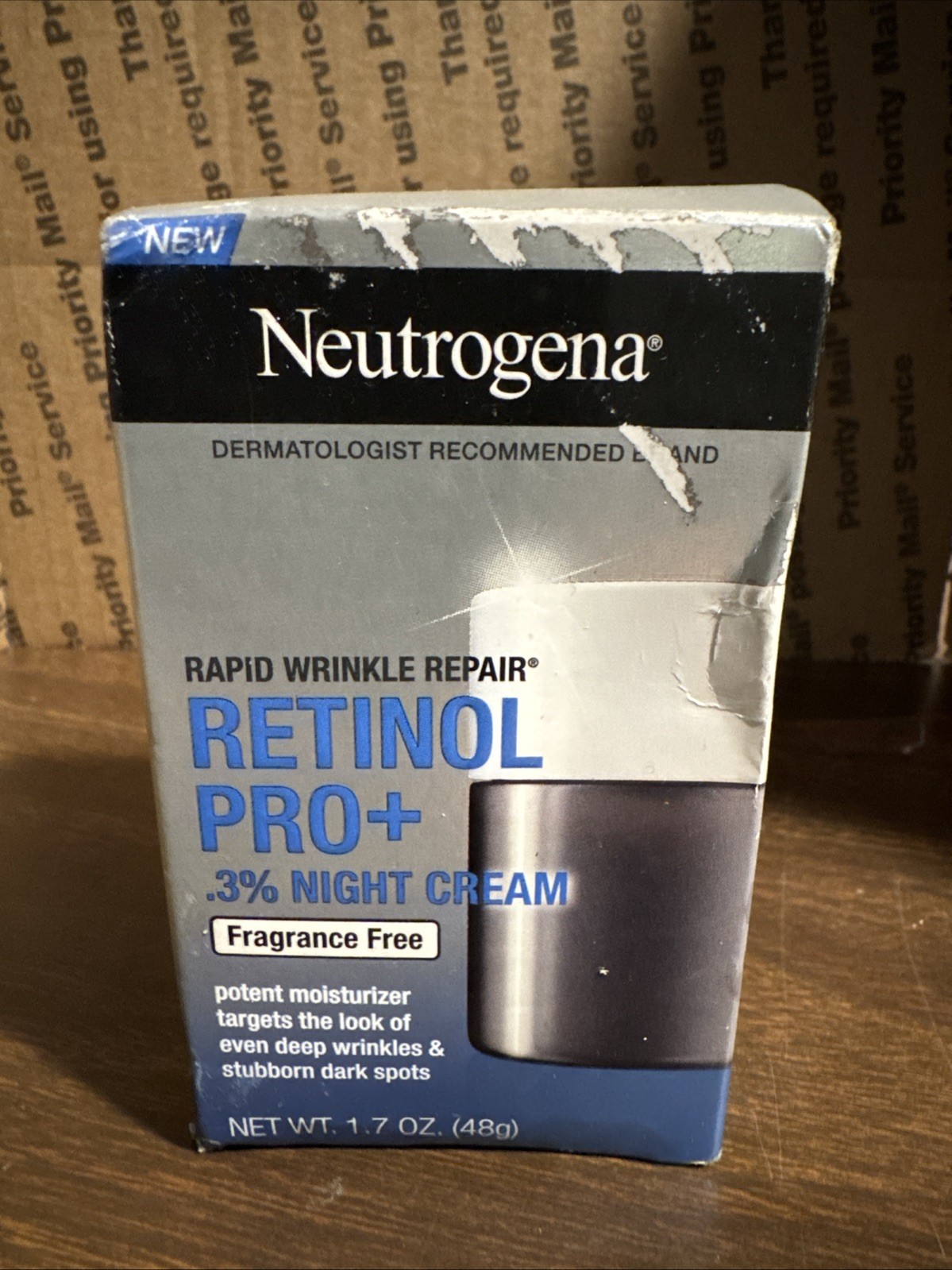 Neutrogena Rapid Wrinkle Repair Pro + 0.3% Night Cream 1.7 oz