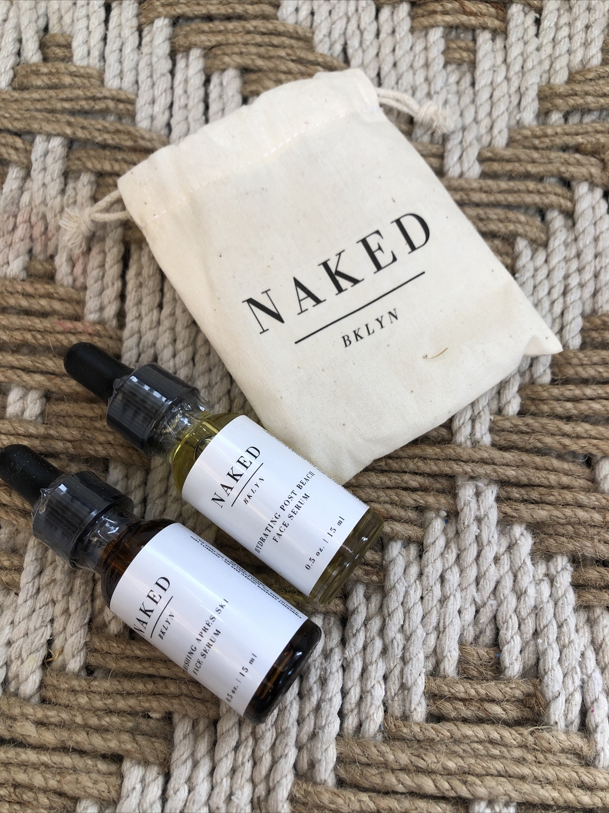 NAKED BKLYN Nourishing Aprés Ski Face Serum & Hydrating Post Beach Face Serum